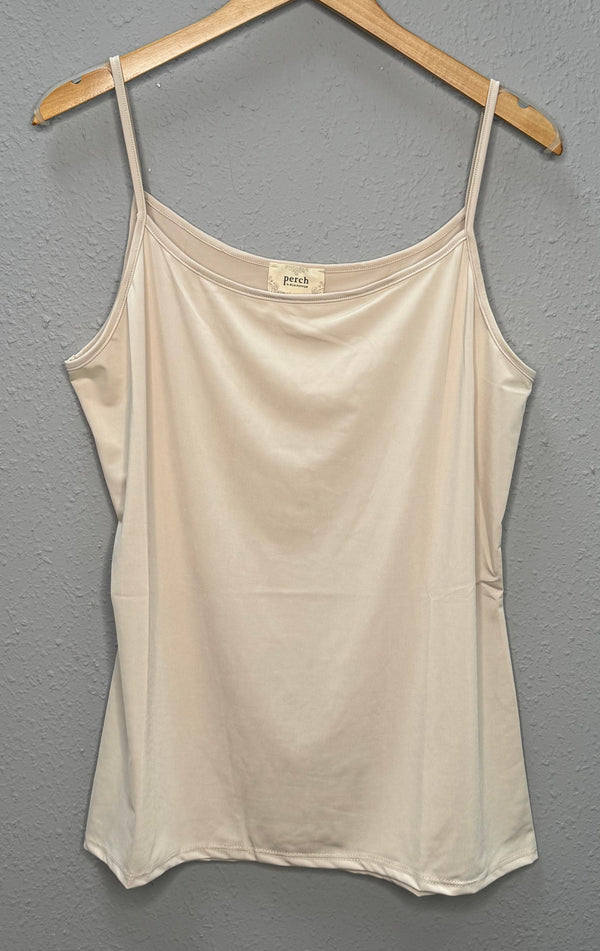 Plus Knit Cami-Nude