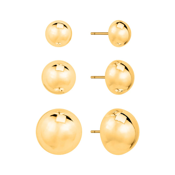 Logan Earring Set in Gold