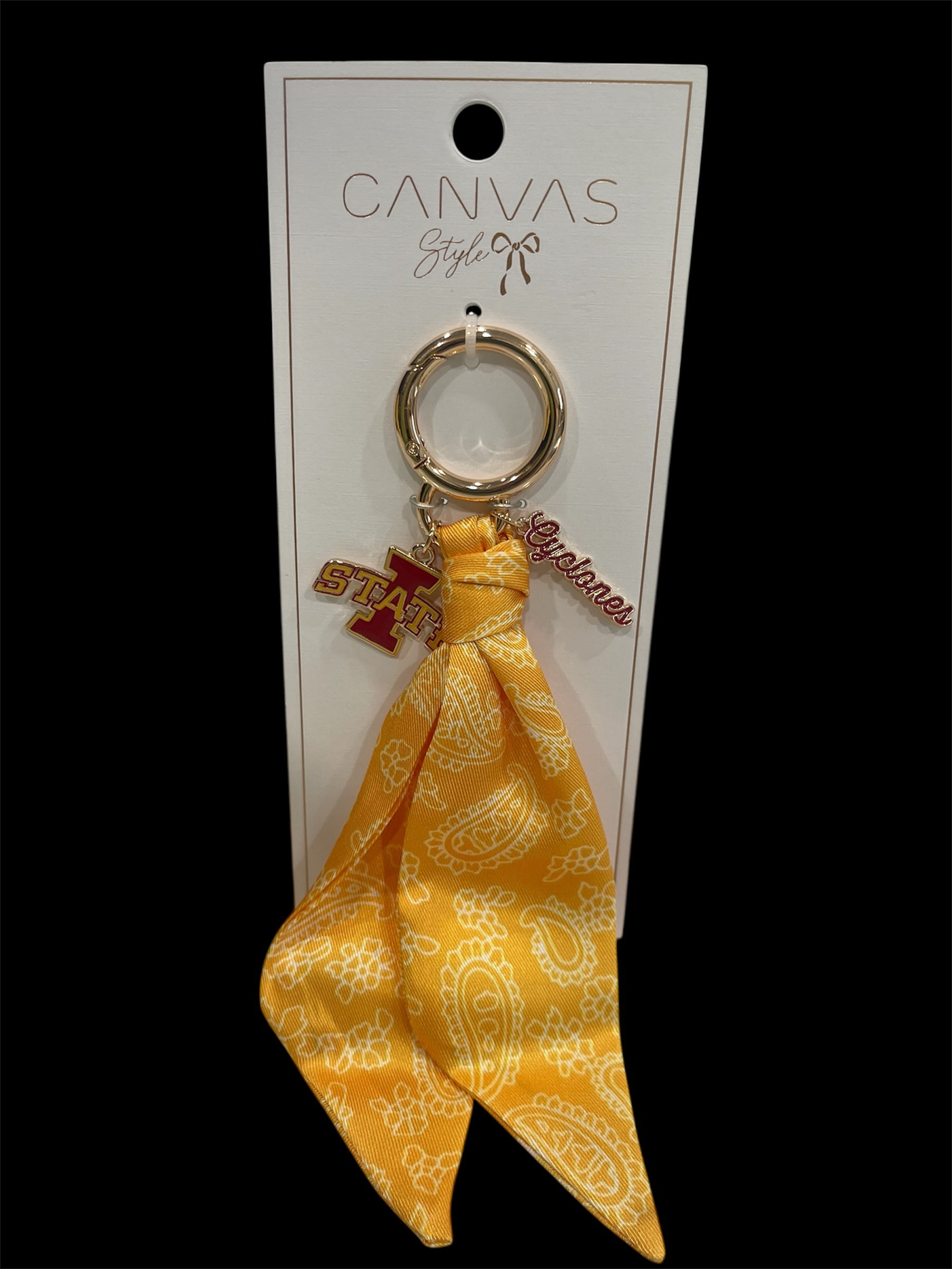 ISU Bandana Bag Charm