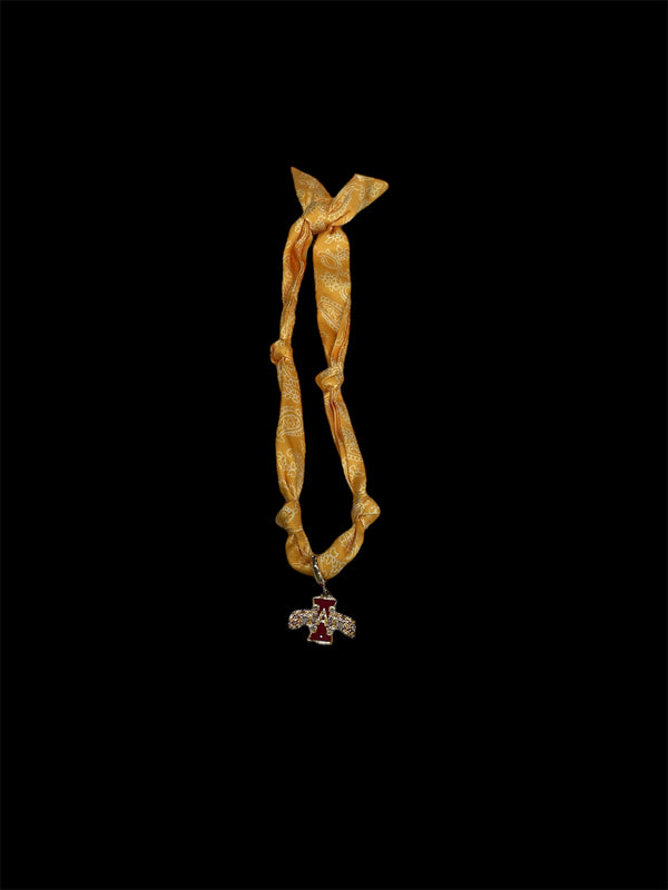 ISU Bandana Scarf Necklace