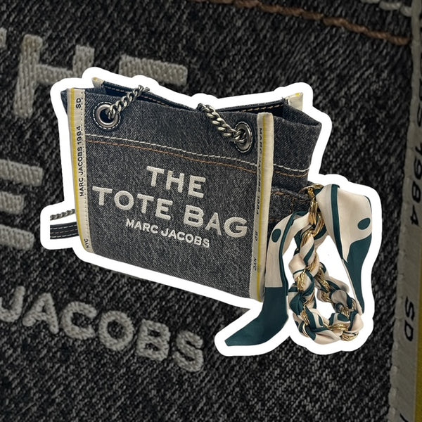 Scarf Chain Bag Charm