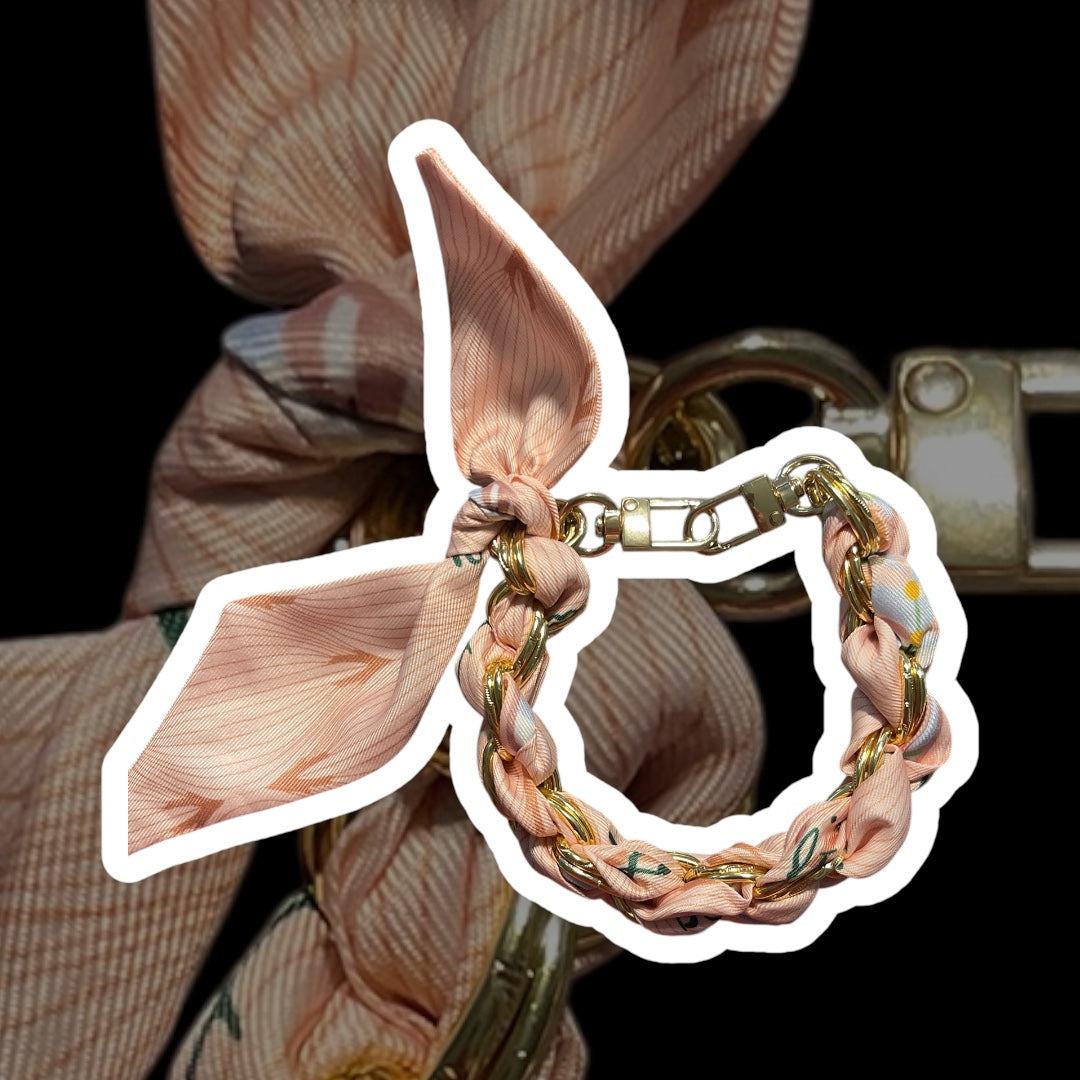 Scarf Chain Bag Charm