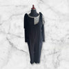 Ribbed Jumpsuit in Black