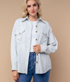Heather White Shacket