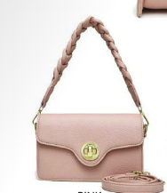 Gold Buckle Shoulder Bag