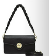 Gold Buckle Shoulder Bag