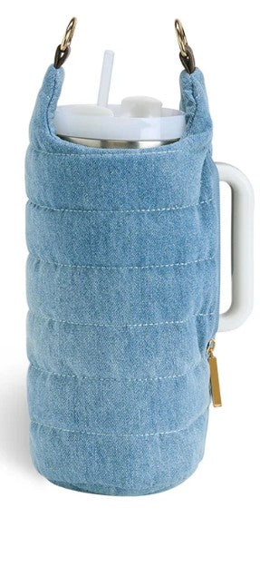 Crossbody Hydro Flask Handle / Denim