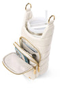 Crossbody Hydro Flask Handle / Ivory Vegan Leather