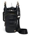 Crossbody Hydro Flask Handle / Black Vegan Leather