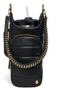 Crossbody Hydro Flask Handle / Black Vegan Leather
