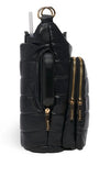 Crossbody Hydro Flask Handle / Black Vegan Leather