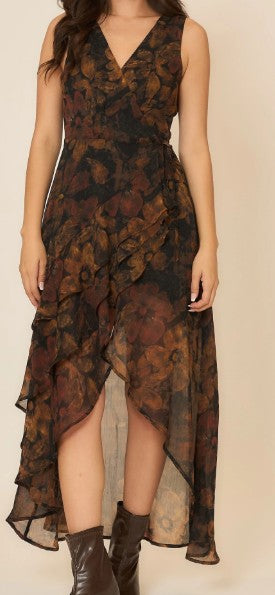 Autumn Floral Dress