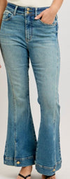 JB Wash Flare w/ Hem Button