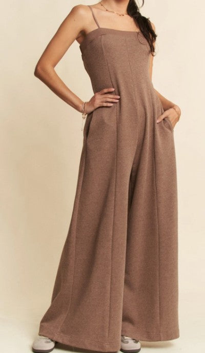 DD Effortless Flow Wide-Leg Jumpsuit