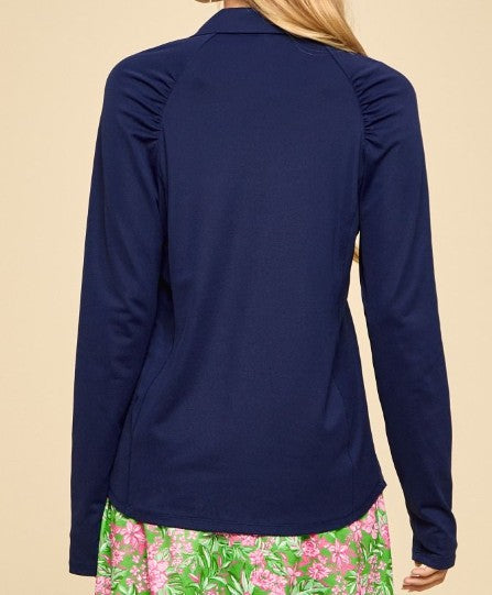 ds Marina Top in Coastal Navy