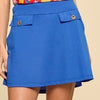 ds Tee-Time Skort in Royal Tide