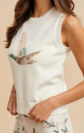 AW Mallard Sweater Vest