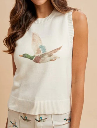 AW Mallard Sweater Vest