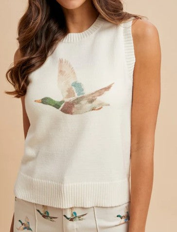 AW Mallard Sweater Vest