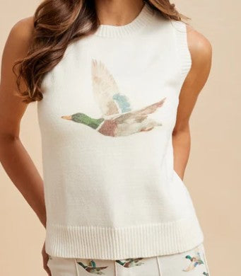 AW Mallard Sweater Vest