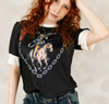 LB Western Puff Sleeve Top