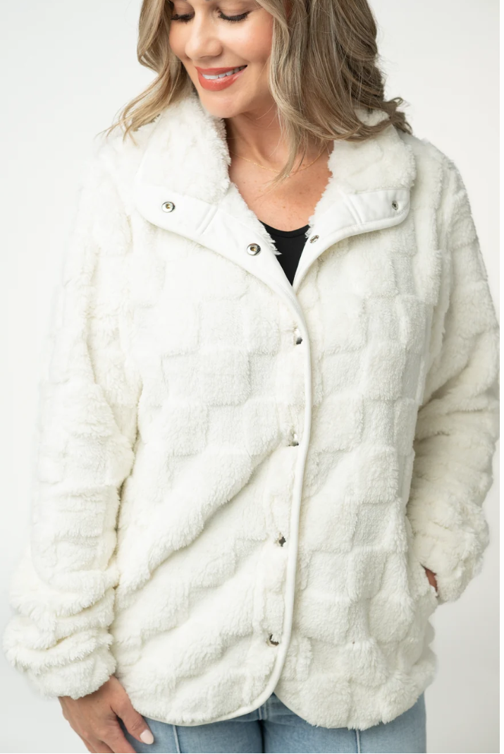 MM Sherpa Jacket-Ivory