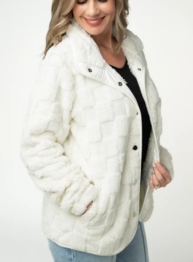 MM Sherpa Jacket-Ivory