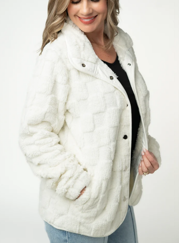 MM Sherpa Jacket-Ivory