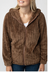 PREBOOK Cozy Sherpa Fullzip - Mocha