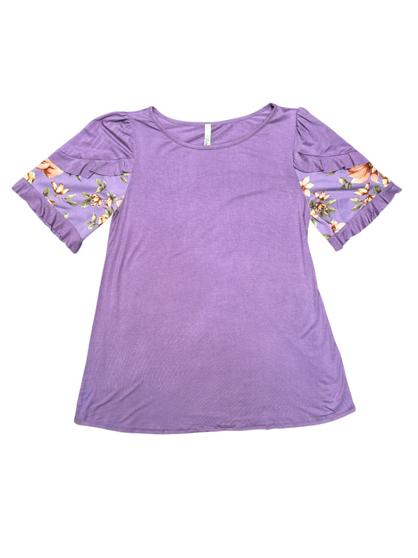 Double Layered Sleeves-Lilac