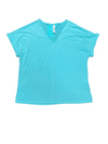 Spring Tops-Neon Blue