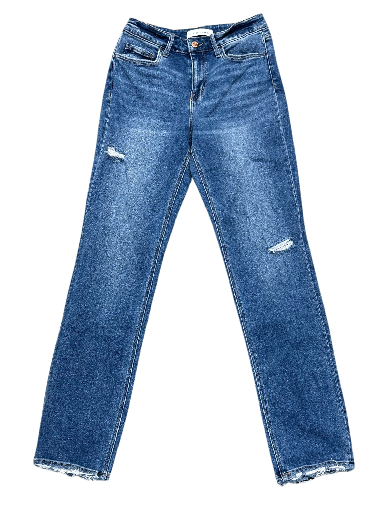 FM Mid Rise Straight Leg Jean