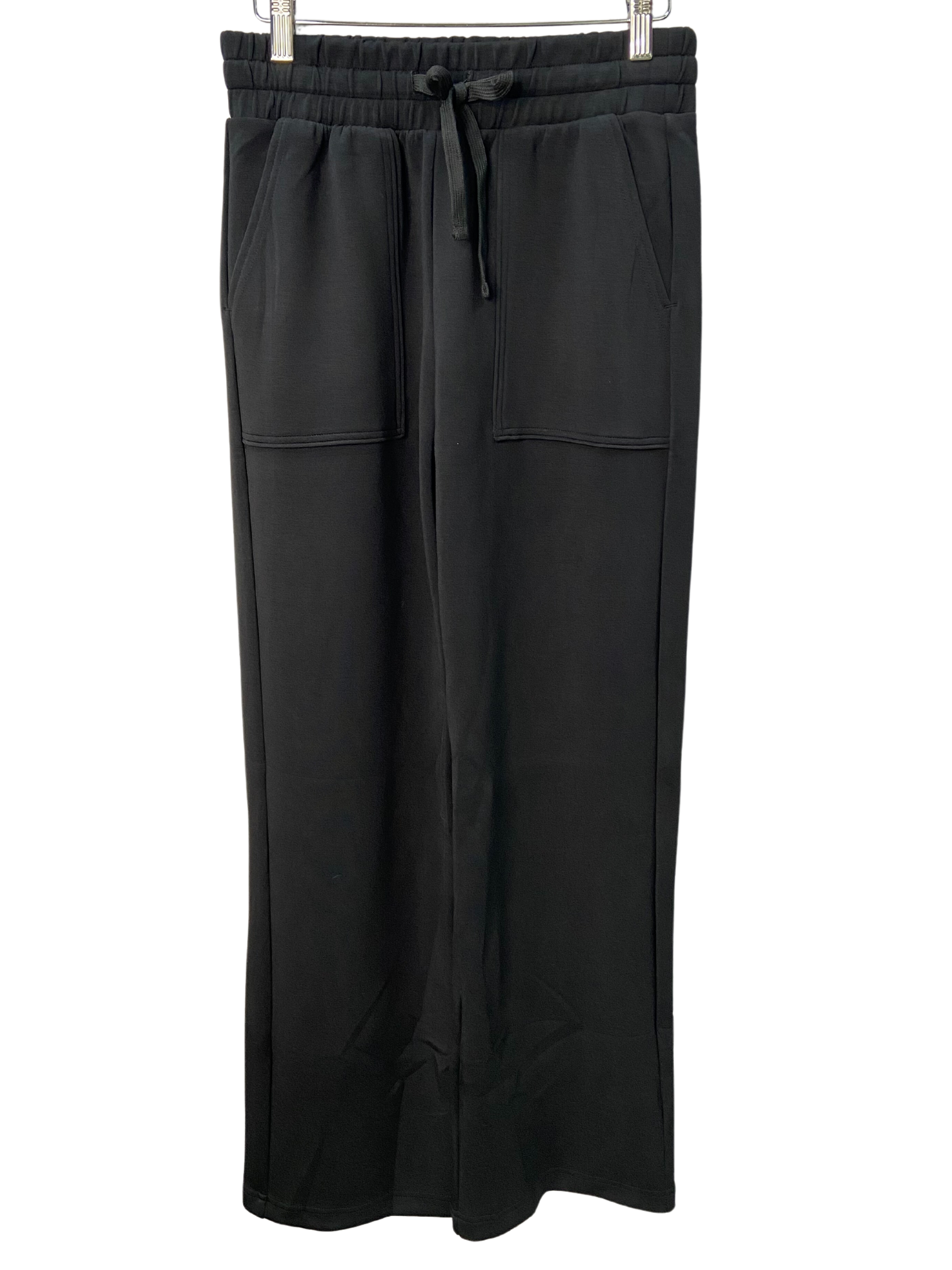 MODAL POLY SPAN STRAIGHT LOUNGE PANTS WITH POCKETS