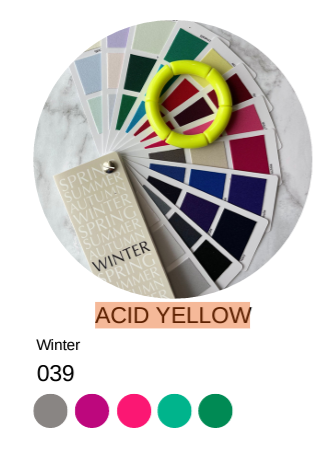 WC Acid Yellow Bracelet