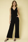 Black Sleeveless Jumpsuit