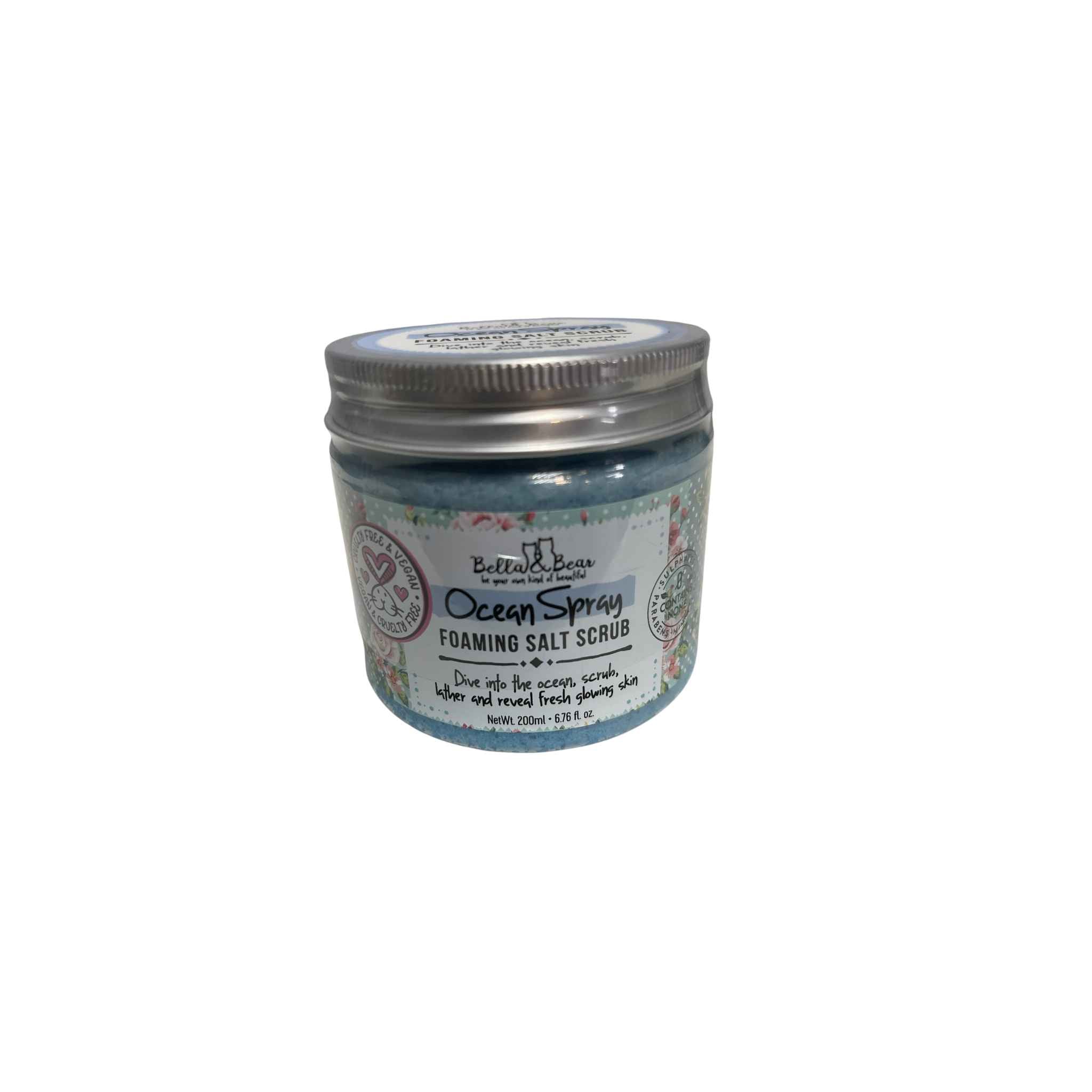 Foaming Salt Scrub