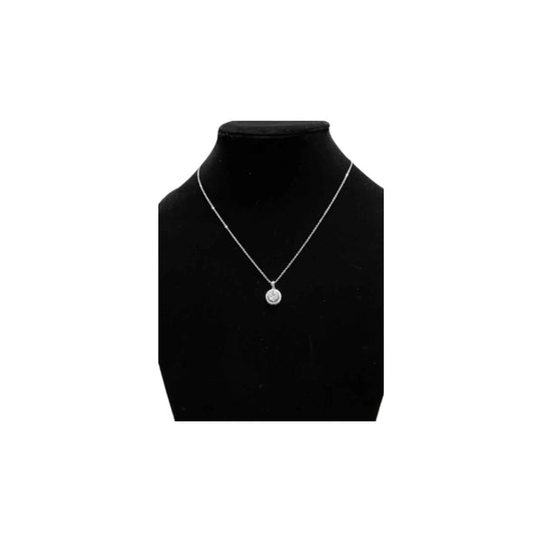 Large Rhinestone Drop Necklace