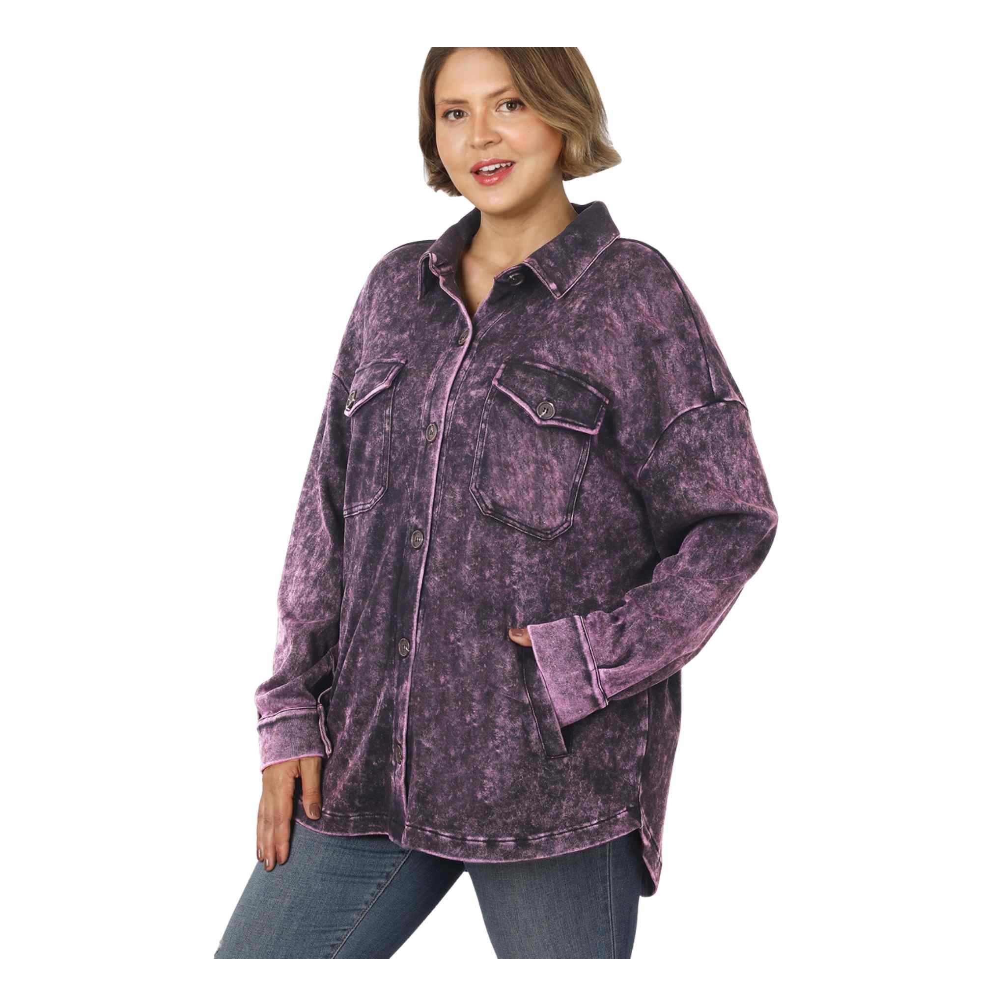 Mineral Washed Shacket