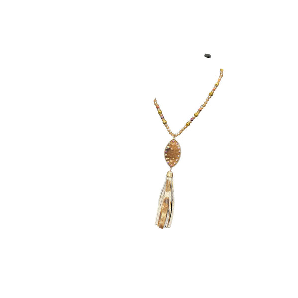 Tassel And Bead Necklaces